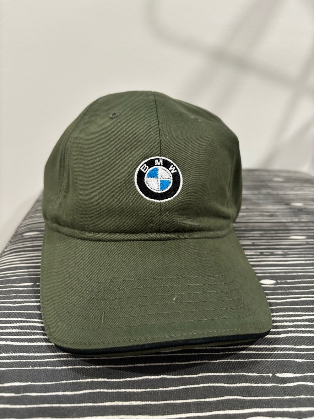 207. BMW Olive Green Baseball Cap